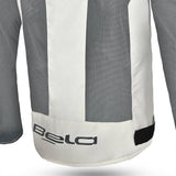 BELA MESH PRO Homens Moto Casaco Gelo Cinzento