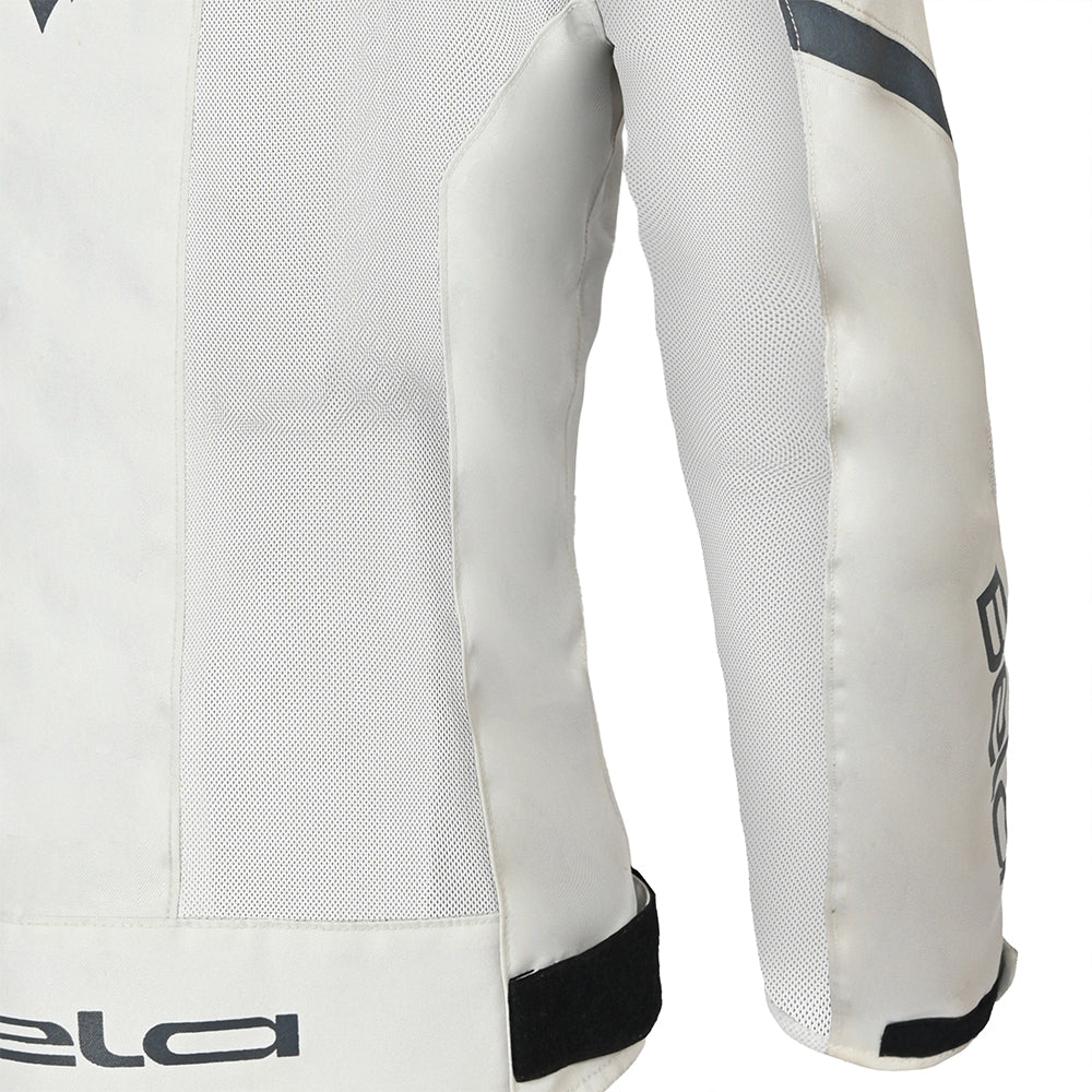 BELA MESH PRO Senhora Moto Casaco Gelo