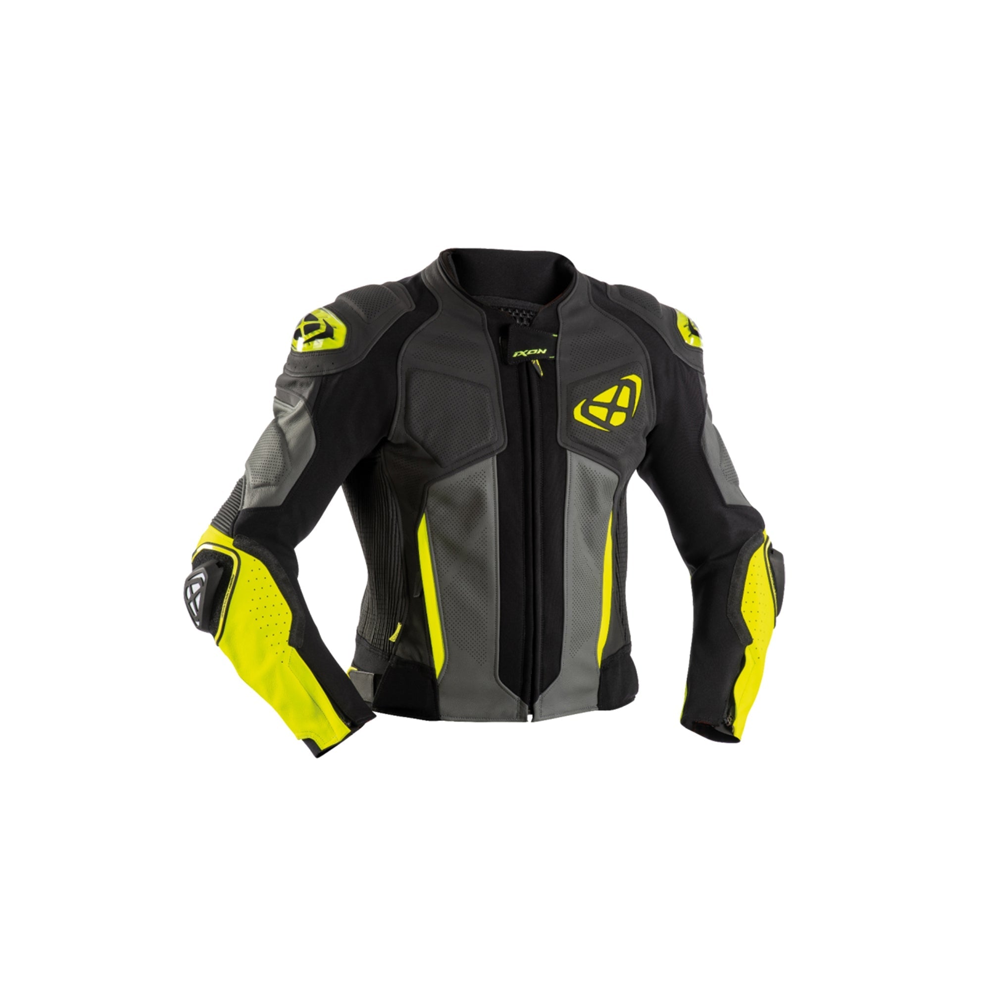IXON- jackets VENDETTA JKT EVOBLACK/ANTHRACITE/YELLOW – 1 – Maximomoto PT