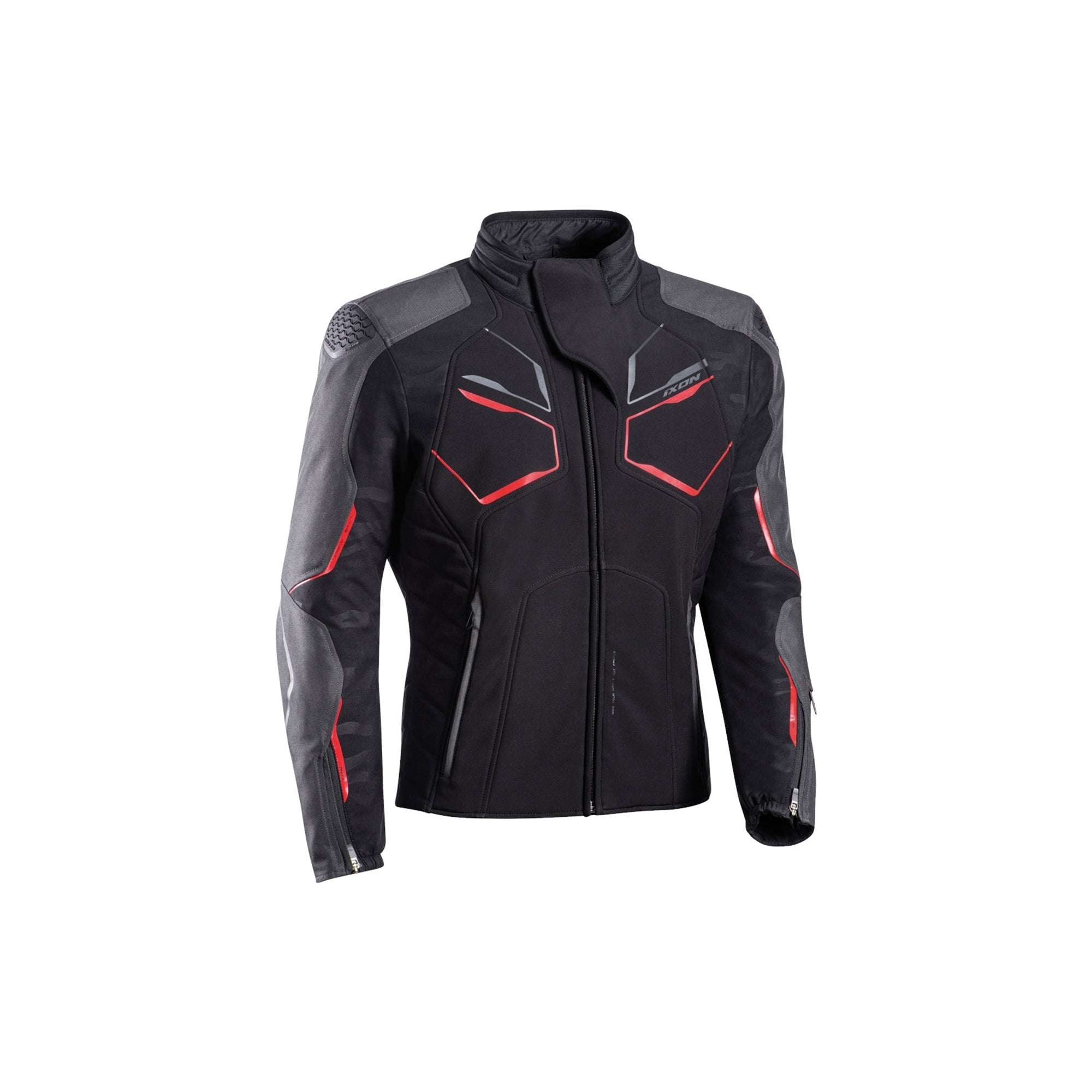 IXON- jackets CELLBLACK/GRAY/RED – 2 – Maximomoto PT