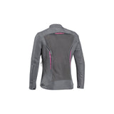 IXON COOL AIR Moto Senhora Casacos Fúcsia Cinza