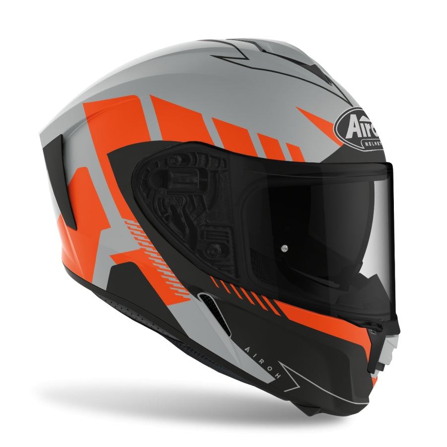 AIROH - SPARK RISE ORANGE MATT HOOLS – 2 – Maximomoto PT