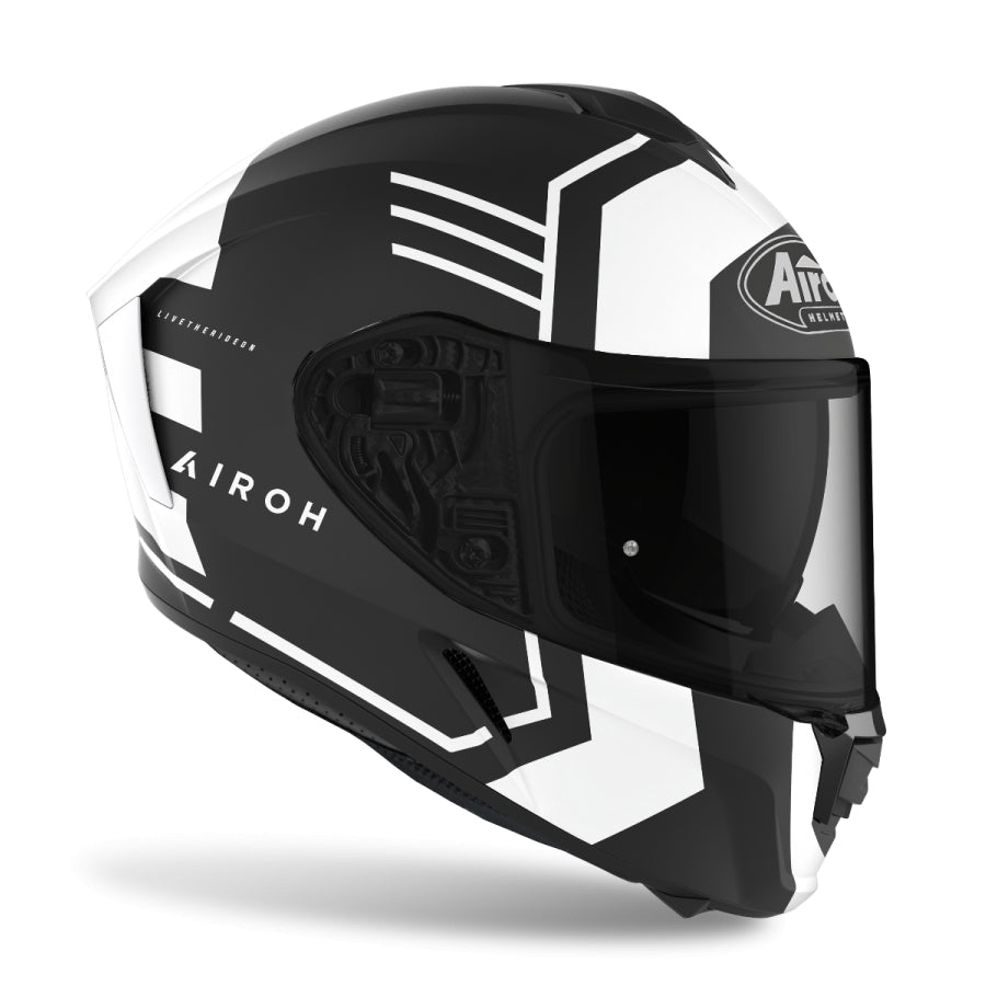 AIROH - CASCOS SPARK THRILL BLACK MATT – 2 – Maximomoto PT