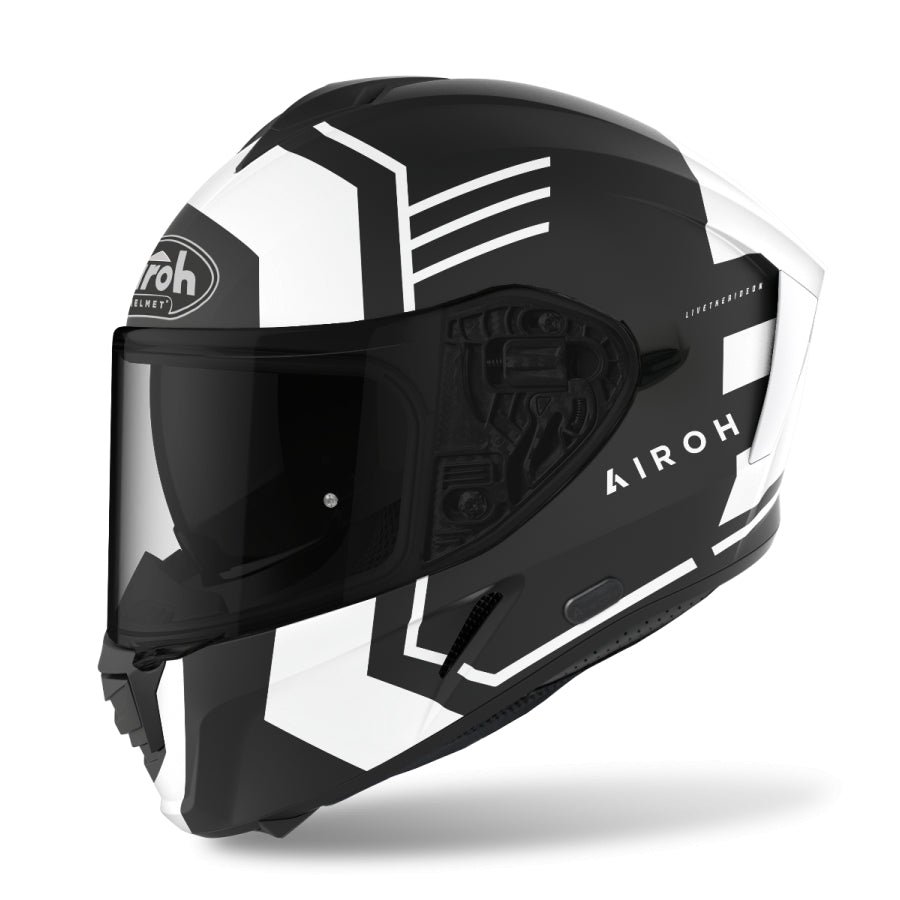 AIROH - CASCOS SPARK THRILL BLACK MATT – 1 – Maximomoto PT