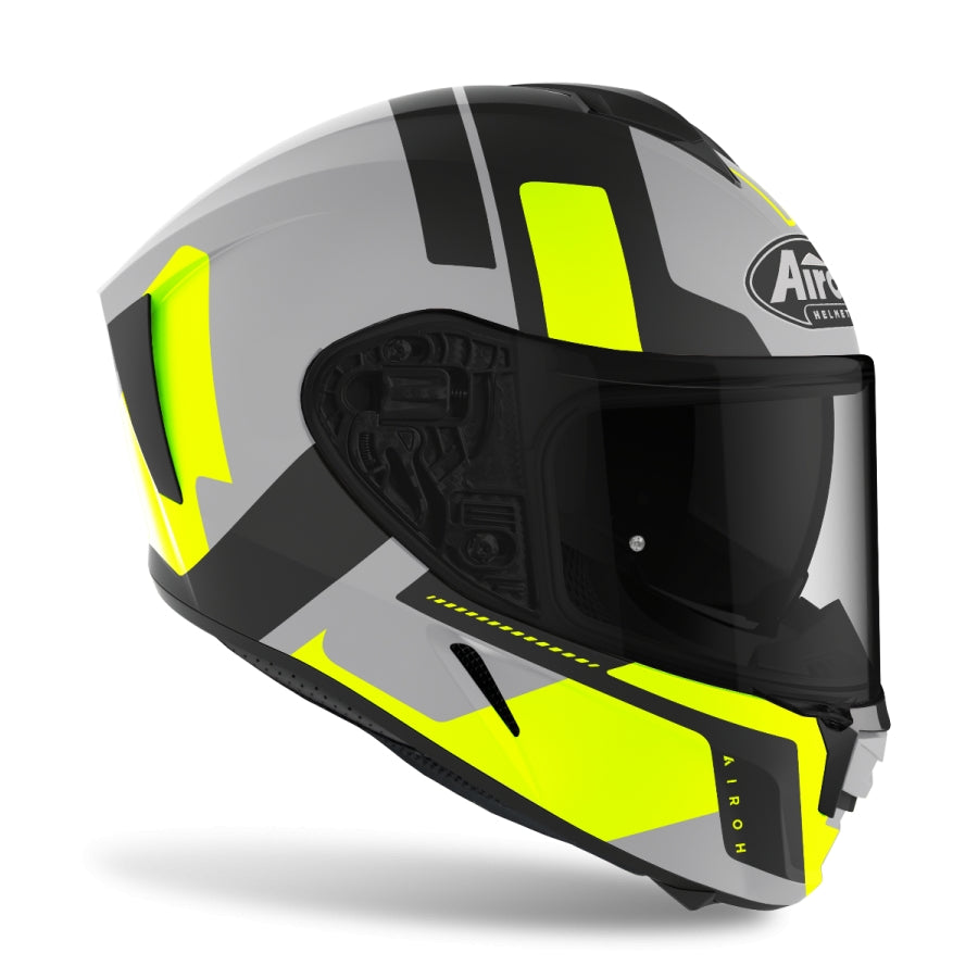 AIROH - SPARK SHOGUN YELLOW MATT HULLS – 2 – Maximomoto PT