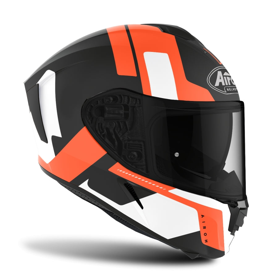 AIROH - CASCOS SPARK SHOGUN ORANGE MATT – 2 – Maximomoto PT