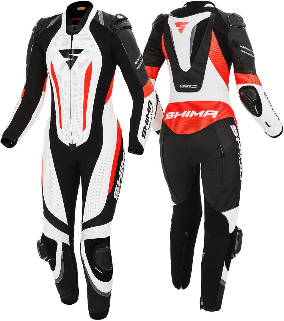 SHIMA MIURA RS 1 PC Moto Senhora Fatos Branco Fluo – 3 – Maximomoto PT