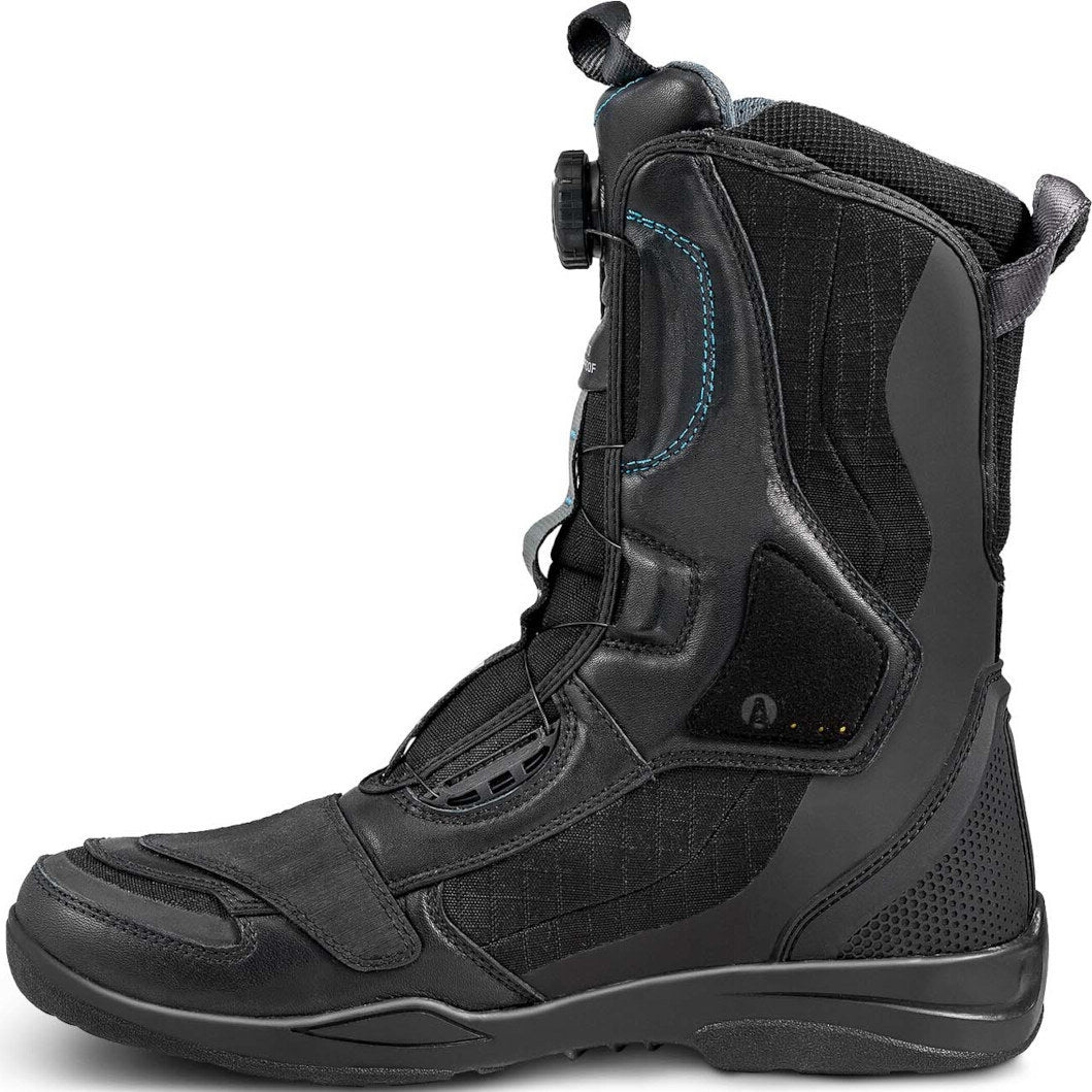 SHIMA STRATO WP Moto Senhora Botas Preto Azul