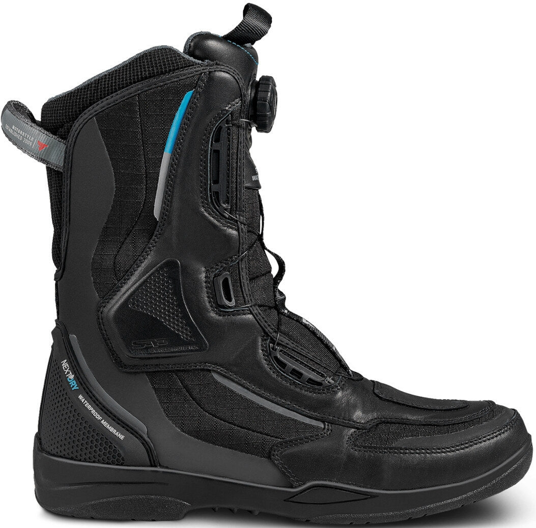SHIMA STRATO WP Moto Senhora Botas Preto Azul