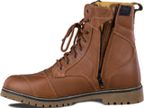 SHIMA THOMSON Moto Couro Homem Botas Marrom