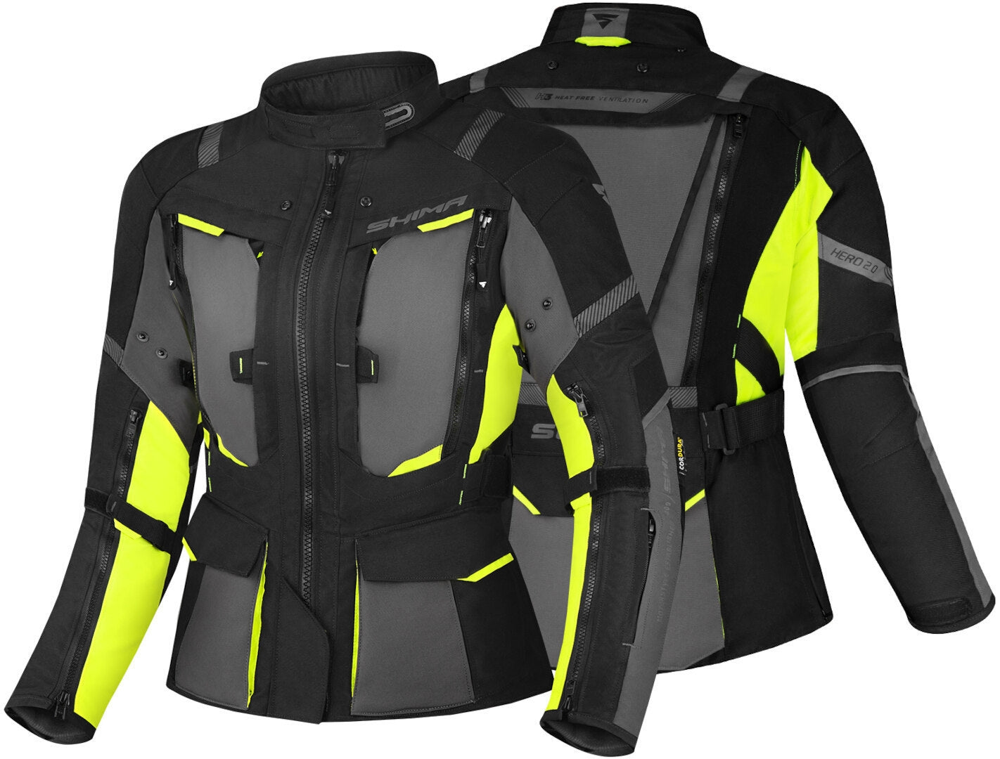 SHIMA HERO 2.0 LADY JACKET FLUO – 2 – Maximomoto PT