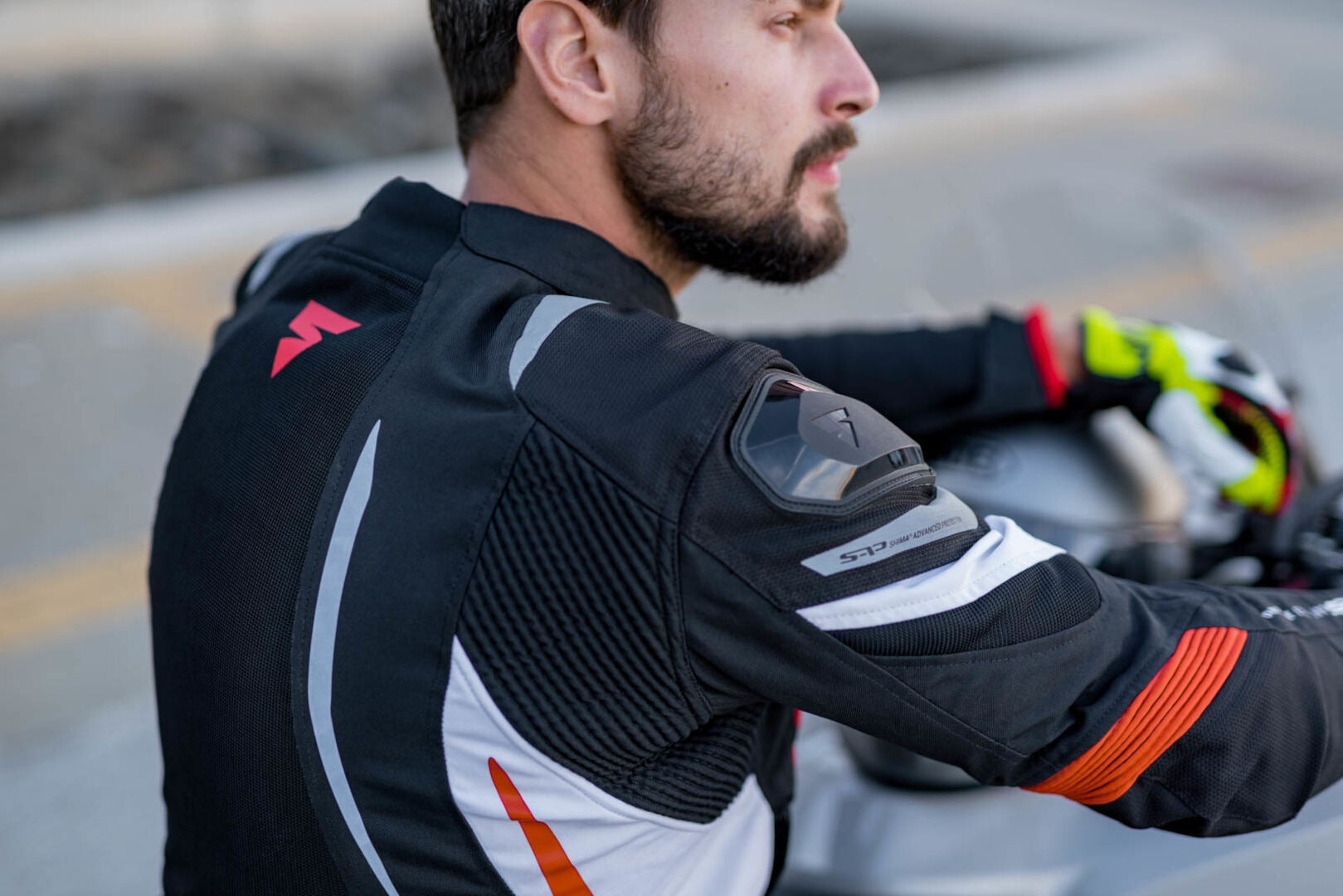 SHIMA MESH PRO CASACOS PRETO VERMELHO – 6 – Maximomoto PT
