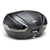GIVI MK V47 Maleta Moto Reflectores Ahumados Carbono Negro 47 L