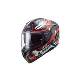 LS2 FF327 CHALLENGER SPIN DE MOTOCICLISMO DE CORRIDA INTEGRAL CAPACETE