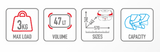 GIVI ML B47 BLADE Maleta Para Moto Negra Con Reflectores Rojos 47 L