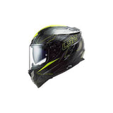 LS2 FF327 CHALLENGER CT2 FOLD GLOSS H-V YELLOW