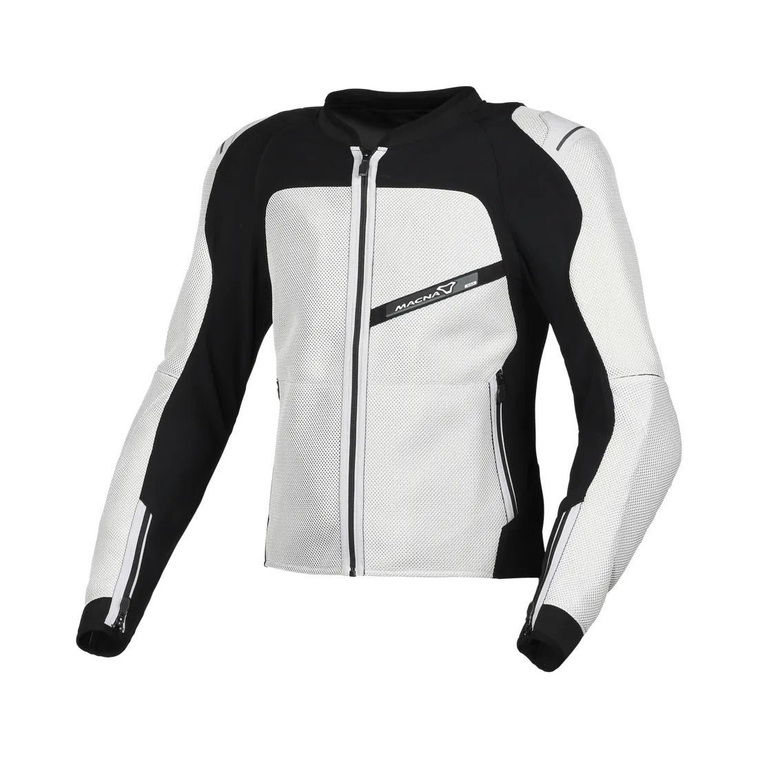 MACNA Korus hombre Chaqueta moto textil Gris Claro – 1 – Maximomoto PT