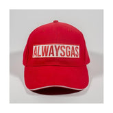 AlwaysGas red patchwork baseball cap – Maximomoto PT