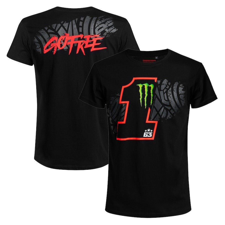 Francesco Bagnaia MotoGP™ Monster Energy #1 T-Shirt – 1 – Maximomoto PT