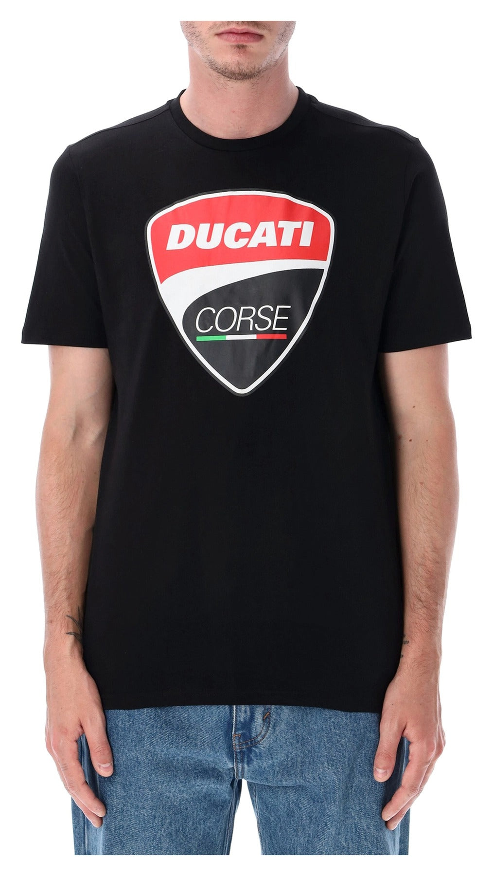 DUCATI Men's Short Sleeve T-Shirt Black – 1 – Maximomoto PT