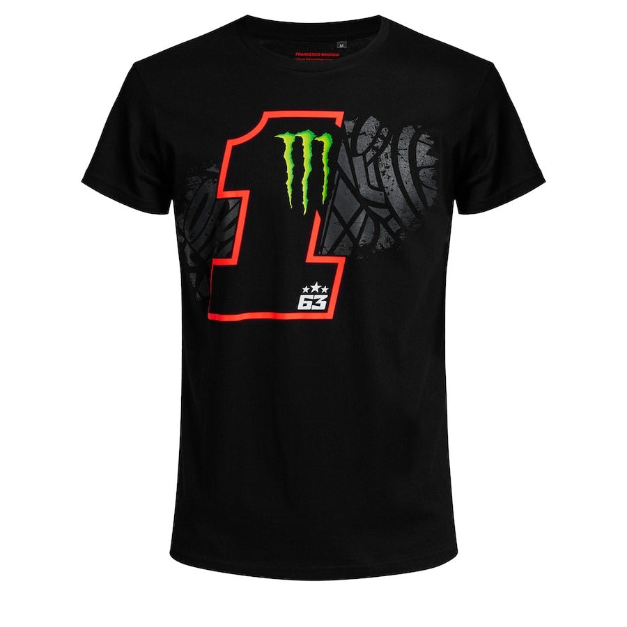 Francesco Bagnaia MotoGP™ Monster Energy #1 T-Shirt – 2 – Maximomoto PT