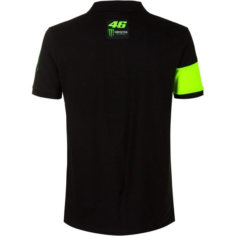 VR46 men's Polo double Black/Yellow – 2 – Maximomoto PT