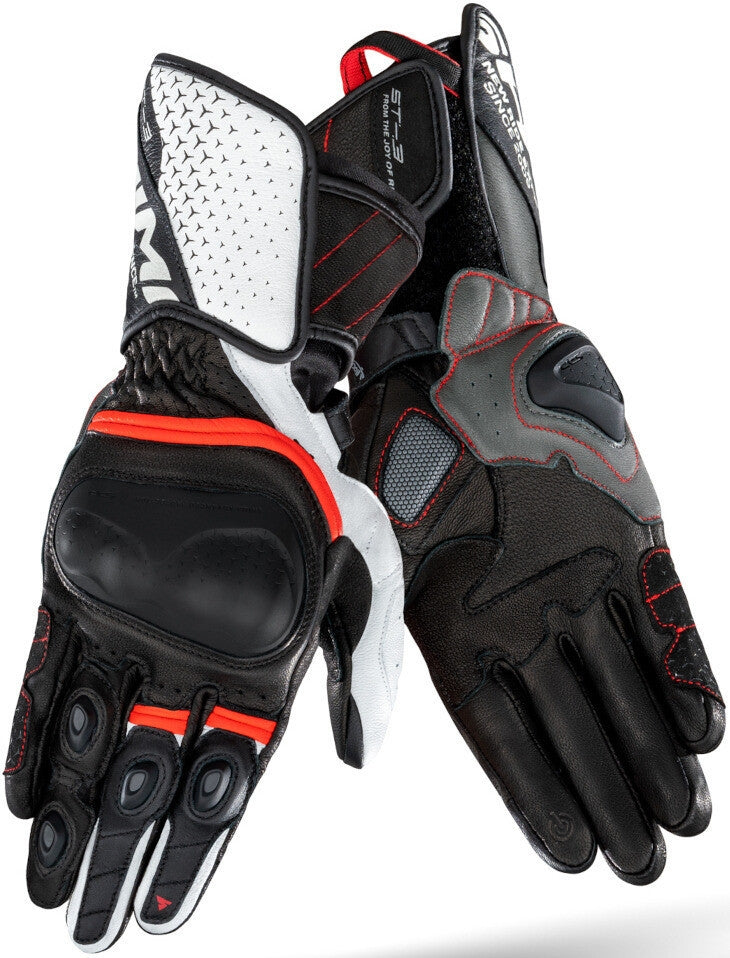 SHIMA ST-3 NEW GUANTES WHT/RED