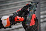 SHIMA STR-2 Moto Corrida Luvas Vermelha Fluo