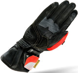 SHIMA STR-2 Moto Corrida Luvas Vermelha Fluo