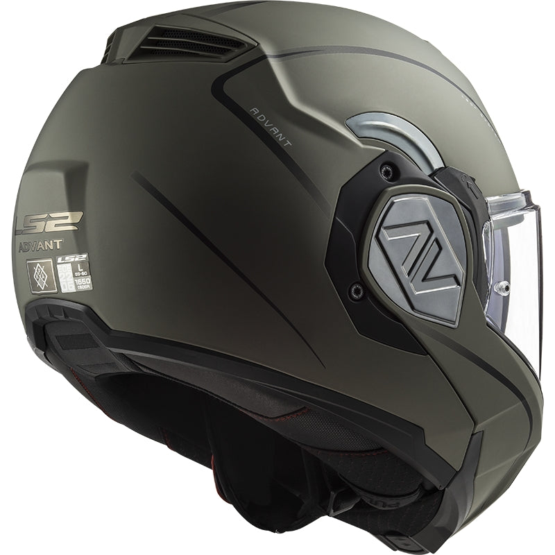 LS2 FF906 ADVANT TOURING MOTORCYCLE MODULAR HELMET SAND MATTE – 3 – Maximomoto PT