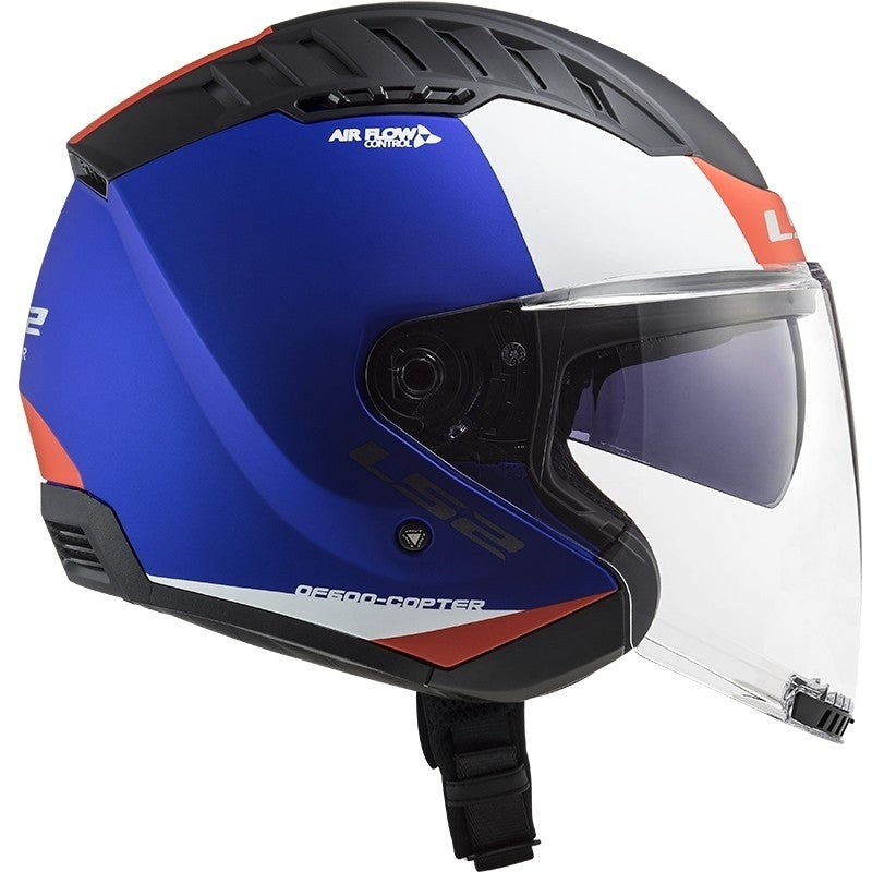 LS2 OF600 COPTER URBANE MATT BLUE RED – 6 – Maximomoto PT