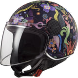LS2 OF558 SPHERE LUX BLOOM BLUE PINK