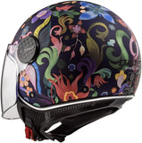 LS2 OF558 SPHERE LUX BLOOM BLUE PINK