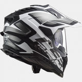 LS2 MX701 EXPLORER ALTER MATT BLACK WHITE-06