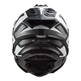 LS2 MX701 EXPLORER ALTER MATT BLACK WHITE-06