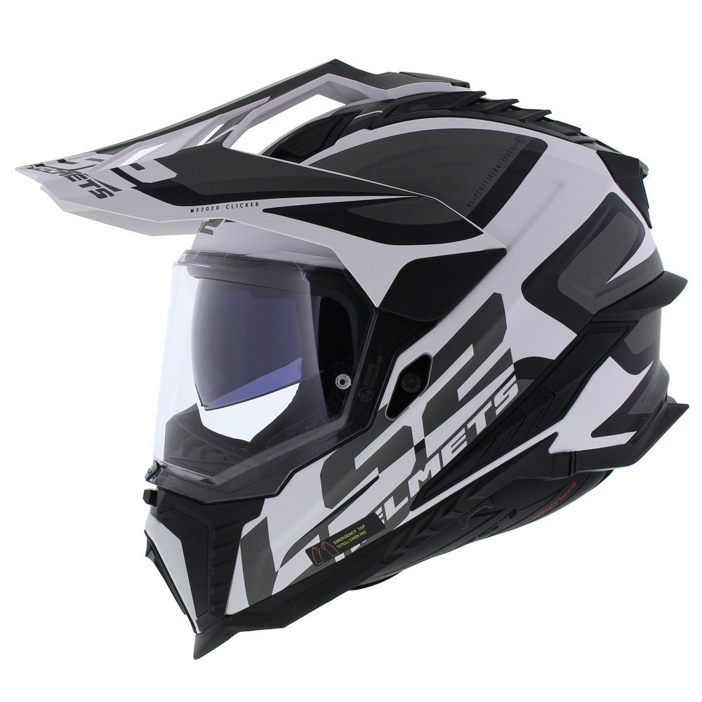 LS2 MX701 EXPLORER ALTER MATT BLACK WHITE-06 – 6 – Maximomoto PT