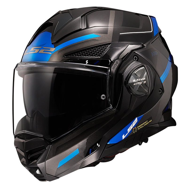 LS2 FF901 ADVANT X SPECTRUM BLACK TITAN.BLUE – 3 – Maximomoto PT