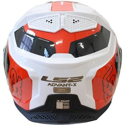 LS2 FF901 ADVANT X METRYK WHITE RED – 4 – Maximomoto PT