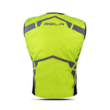BELA Reflectante Têxtil Colete Vision Preto Amarelo Fluor