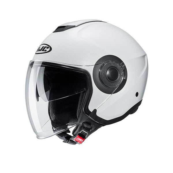 HJC i40N UNI Casco Abierto Para Moto Semiplano Blanco Perla – 1 – Maximomoto PT