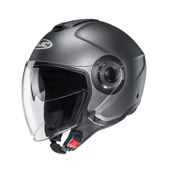 HJC i40N UNI Open Hull For Semi-flat Titanium Scooter – 1 – Maximomoto PT