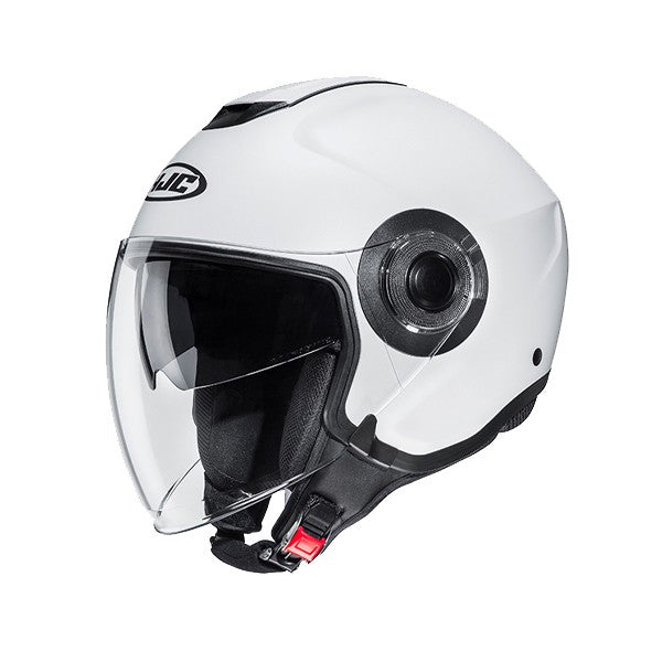 HJC i40N UNI Casco De Moto Jet En Blanco Perla – 1 – Maximomoto PT