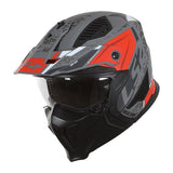 LS2 OF606 DRIFTER DEVOR M.SILVER TITANIUM RED-06