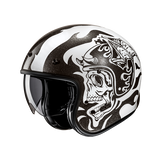 HJC V31 Flame MC5 abierto para motocicleta retro estilo urbano Casco