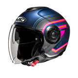 HJC I40N Linia MC28SF Casco abierto ligero para motocicleta