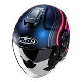 HJC I40N Linia MC28SF Casco abierto ligero para motocicleta