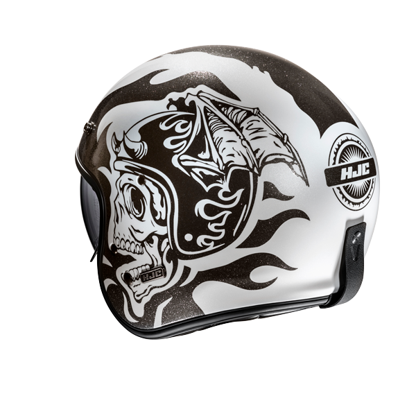 HJC V31 Flame MC5 abierto para motocicleta retro estilo urbano Casco – 5 – Maximomoto PT