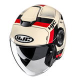 HJC i40N VELU MC1 Casco Jet Abierto Para Scooter