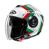 HJC i40N VELU MC41 Casco Jet Para Moto Urbana
