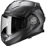 LS2 FF901 ADVANT X MOTO MODULAR CAPACETE TITÂNIO SÓLIDO MATE
